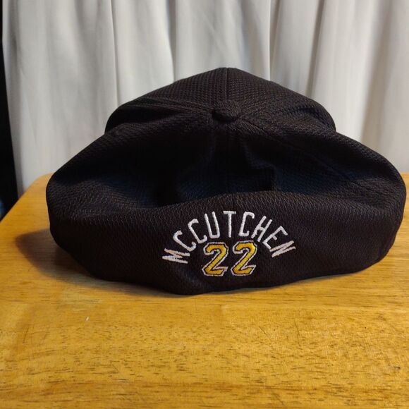 New Era 22 McCutchen Pittsburgh Pirates M/L Stretchfit Hat - New - Picture 4 of 8